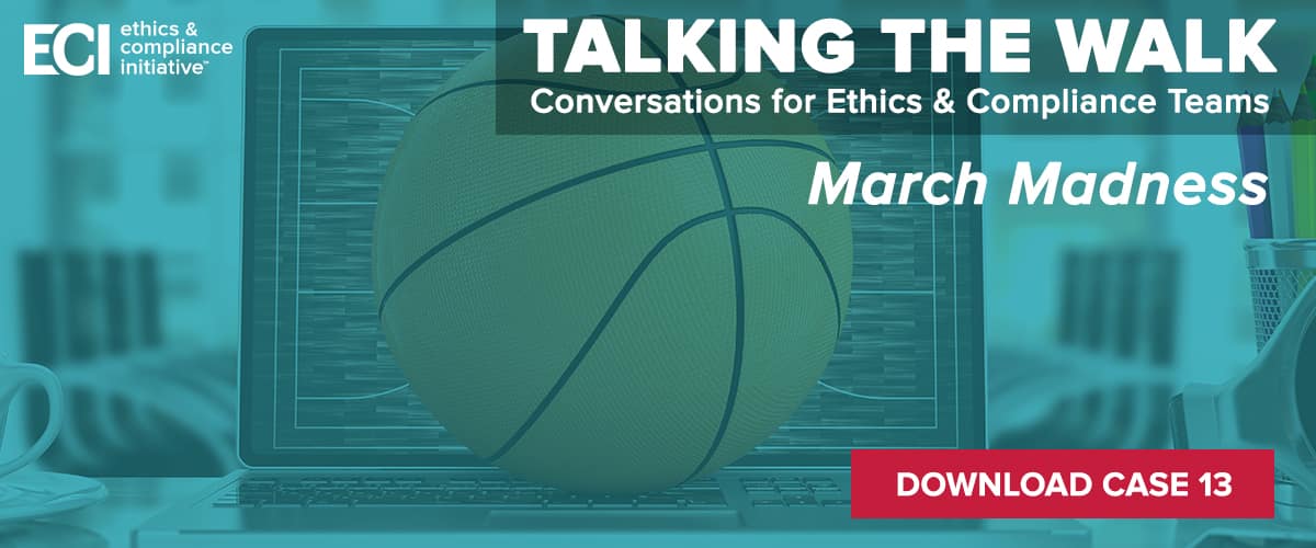 ECI's Talking the Walk Ethics Case Study 13