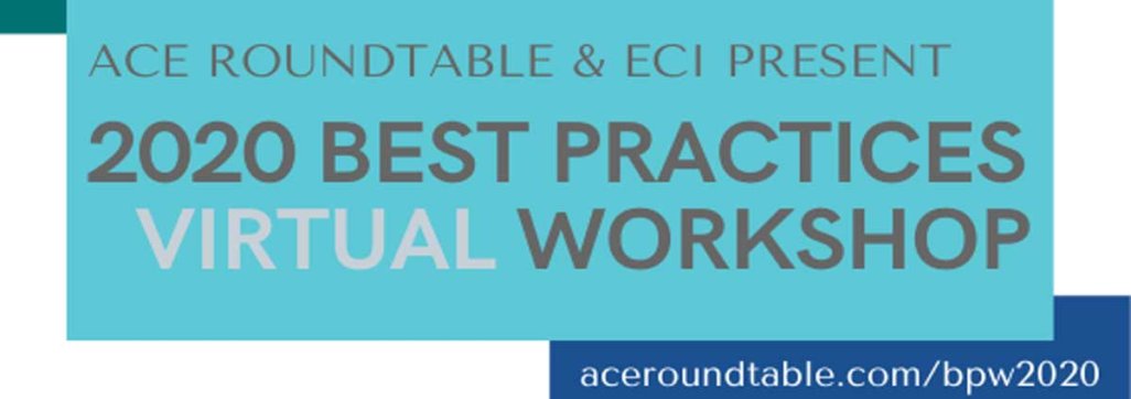 Oct 2020 ACE Best Practice Workshop